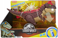 JURRASIC WORLD ATAK KOLCAMI FIGURKA GROŹNY DINOZAUR KARNOTAUR HML42