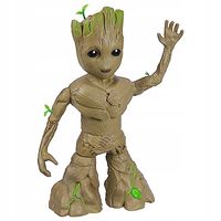FIGURKA GROOT 45 CM ROŚNIE MÓWI TAŃCZY STRAŻNICY GALAKTYKI DLA FANA MARVELA