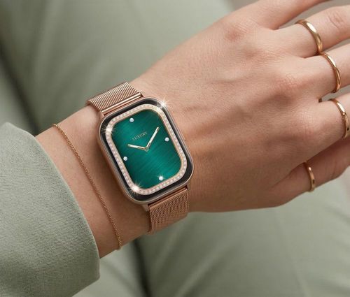 smartwatch gravity różowy pasek + bransoleta gt43-1 na Arena.pl