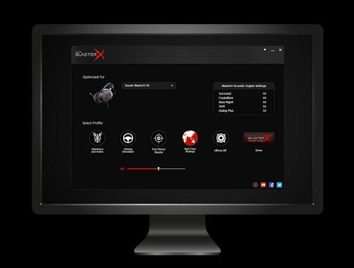 Słuchawki Creative Sound BlasterX H5 na Arena.pl