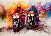 Plakat 84x59,5cm Adrenalina i Sztuka