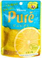 Żelki Puré Gummy Lemon o smaku cytrynowym 56g - Kanro