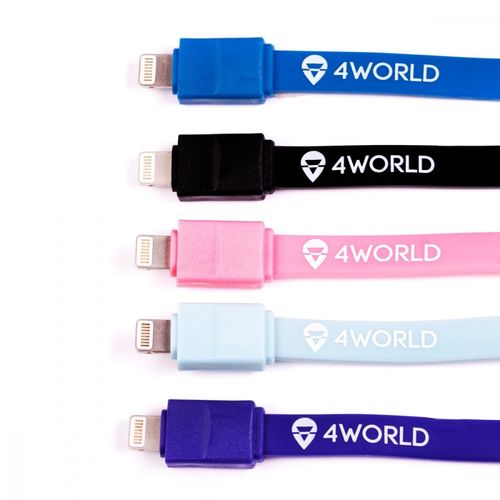4world Candy Cable, kabel do przesyłu danych, Lightning na Arena.pl