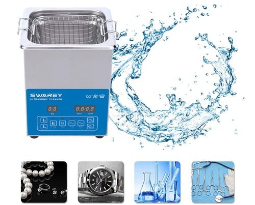 Myjka ultradźwiękowa Swarey 2,5L z podgrzewaczem timer i 40kHz POWYSTAWOWY na Arena.pl