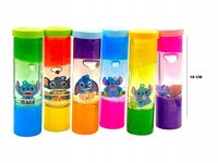 ZESTAW GLUTKÓW Z FIGURKĄ STICH SLIME SENSORYCZNA BROKAT SLAJM DLA DZIECI