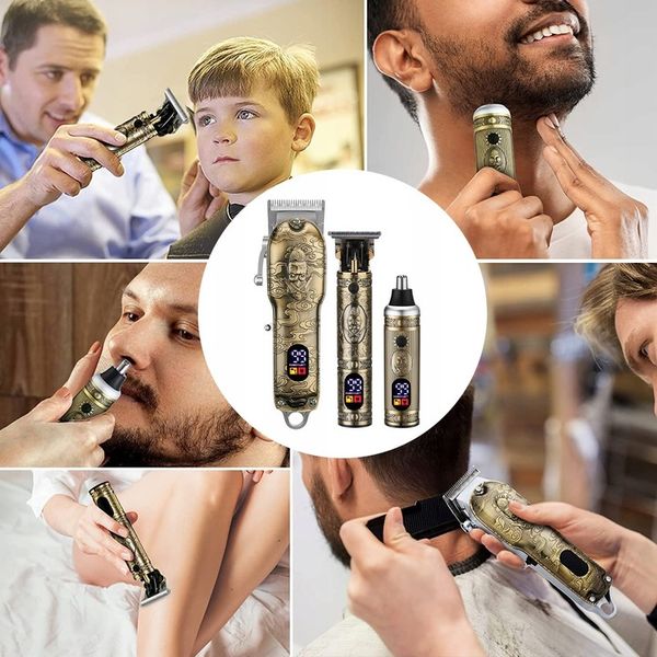 PROFESJONALNE MASZYNKI DO STRZYŻENIA TRYMER MĘSKI zdjęcie 10