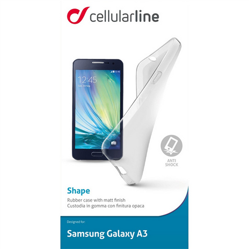 CELLULAR LINE Shape Etui Samsung Galaxy A3 transparentne na Arena.pl