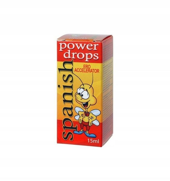 KROPLE PODNIECAJĄCE SPANISH POWER DROPS 15 ML zdjęcie 1