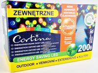 LAMPKI CHOINKOWE 200 LED SOPLE + Timer multi