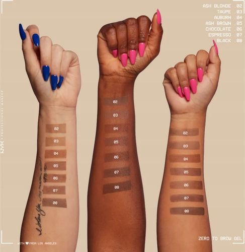 NYX Professional Makeup Zero to Brow Gel Żel do Brwi 05 Ash Brown na Arena.pl