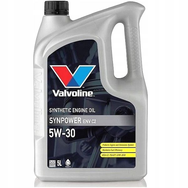 VALVOLINE Synpower ENV C2 5w30 5L zdjęcie 1