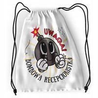 Plecak Sportowy Szkolny Recepcionistki Worek Torba Z Nadrukiem Ze Zdjęciem