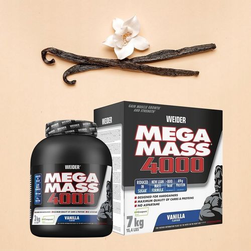 Weider Mega Mass 4000 3 kg - Wanilia | Mass Gainer na Arena.pl