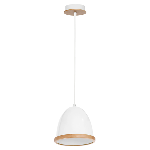 Lampa wisząca Studio Biały 1xE27 na Arena.pl