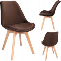 Krzesło BARI brązowe (nowe kody)