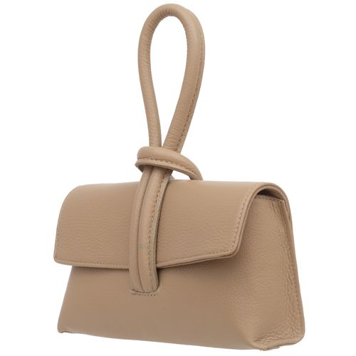 VERA PELLE torebka damska skórzana listonoszka z paskiem V682 c.brązowa na Arena.pl