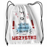 Plecak Dla Malwiny Sportowy Szkolny Worek Torba Z Nadrukiem Ze Zdjęciem