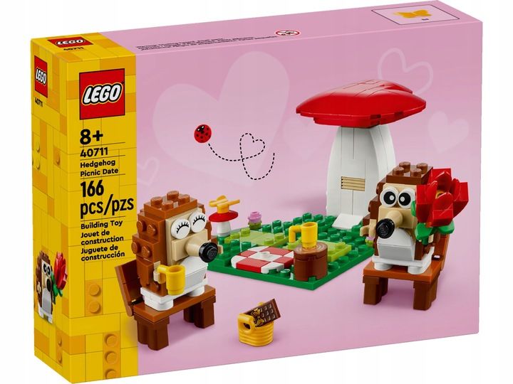 LEGO 40711 Piknik pary jeżyków zdjęcie 1
