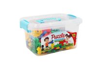 W PUDEŁKU PUZZLE PLASTIKOWE DLA DZIECI