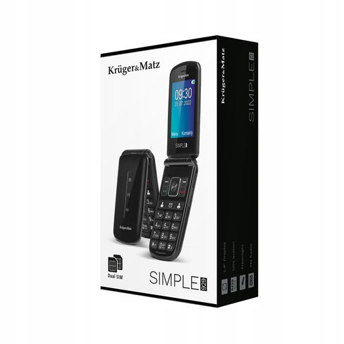 Telefon GSM dla seniora Kruger&Matz Simple 929 na Arena.pl