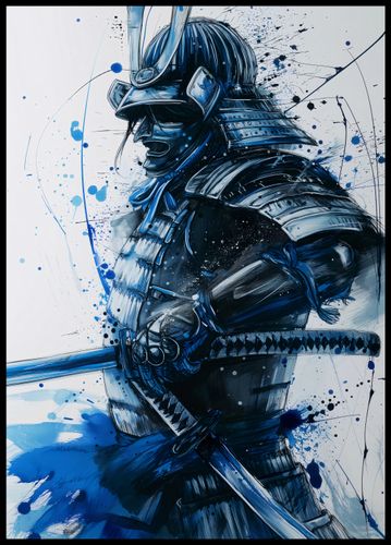 Plakat 64x90cm Samuraj w Błękicie na Arena.pl