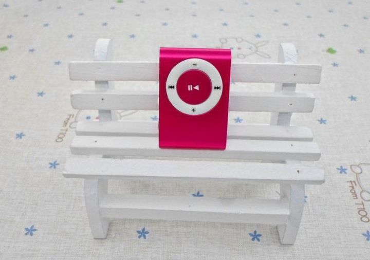 ODTWARZACZ MP3 KLIPS SŁUCHAWKI + KARTA SD 8GB USB zdjęcie 6