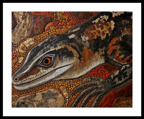 Plakat 50x40cm Oko Jaszczurki na Arena.pl