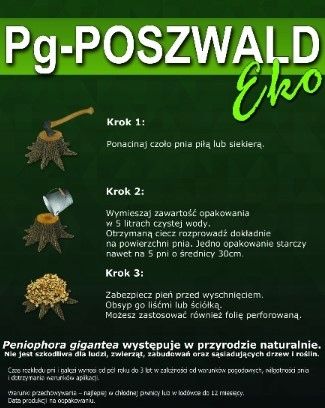 PG POSZWALD 0,6 EKO GRZYBNIA DO ROZKŁADU PNI DRZEW na Arena.pl