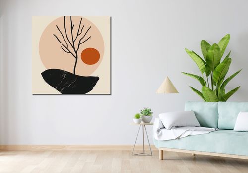 Obraz 100x100cm Nagie Drzewo na Arena.pl