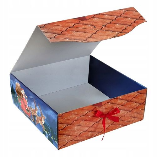 50 SZT - 1 SZT 15,85 ZŁ NETTO PUDEŁKO PREZENTOWE 34x35x13 CM MIKOŁAJ 1614 na Arena.pl