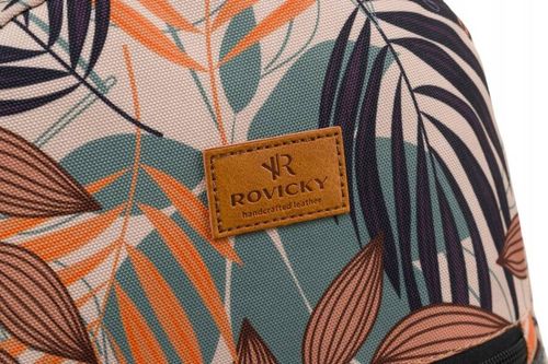 wzorzysty, miejski plecak damski - rovicky na Arena.pl