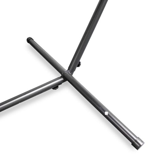 Antracytowy Hamak na stelażu ogrodowy zewnętrzny 18161 na Arena.pl