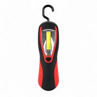 LATARKA LED ROBOCZA 1W COB 90LM IP20 CZERWONA MAGNES HAK