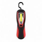 LATARKA LED ROBOCZA 1W COB 90LM IP20 CZERWONA MAGNES HAK