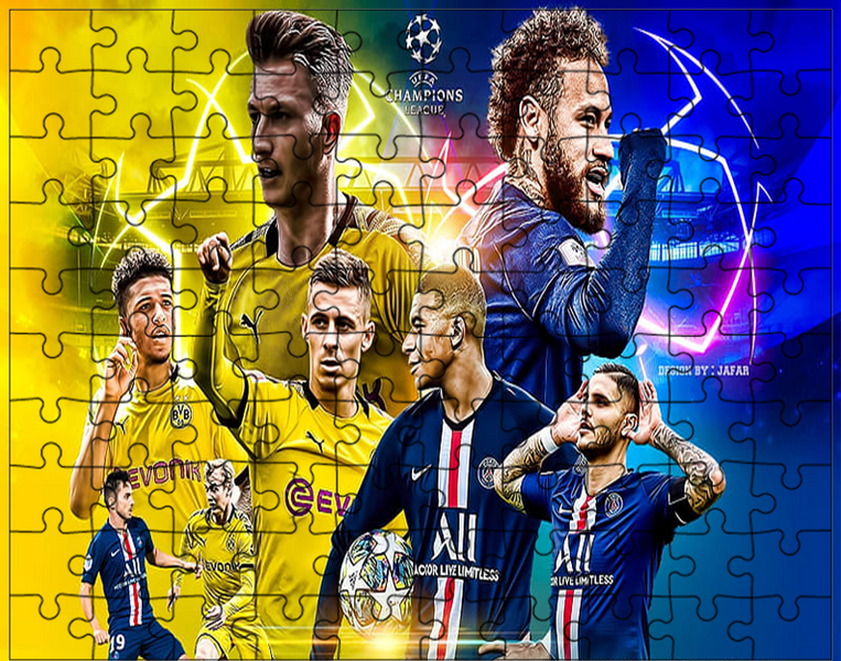 Puzzle Neymar Mbappe zdjęcie 1