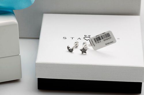 Srebrne kolczyki Staviori na Arena.pl