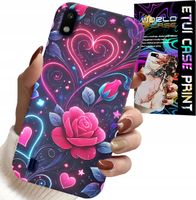 ETUI DO SAMSUNG A10 - SERCE, RÓŻA, NASTOLETNIE CASE + SZKŁO