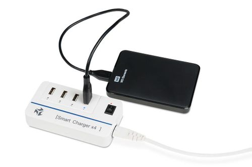 ŁADOWARKA SIECIOWA I-BOX IC-4 4xUSB, 4A, MIKROPROCESOR na Arena.pl