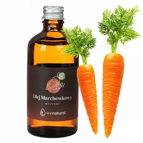 Olej Marchewkowy 100ml Wenatural naturalny samoopalacz, opalanie, do ciała na Arena.pl