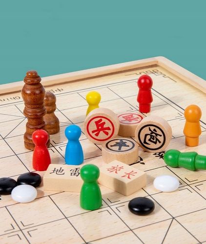 ZESTAW GIER PLANSZOWYCH 10W1 NAJPOPULARNIEJSZYCH CHIŃCZYK SZACHY BACKGAMMON na Arena.pl