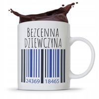 Kubek Prezent Dla Dziewczyny Bezcenna Dziewczyna Z Nadrukiem Ze Zdjęciem