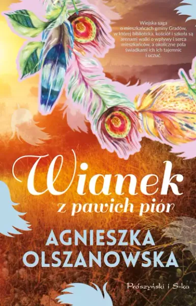Wianek z pawich piór zdjęcie 1
