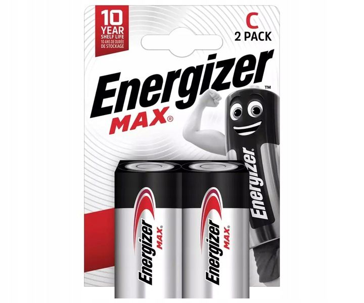 8x ENERGIZER MAX LR14 C Bateria Alkaliczna zdjęcie 3