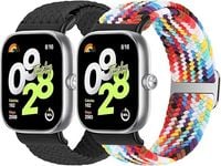 Paski do Xiaomi Redmi Watch 4/5/Band 8 Pro/9 Pro plecione nylonowe 2 szt
