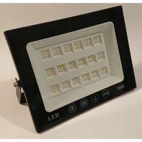 Halogen Led 30W Ultra Cienki Slim Ip66 Zimny Biały