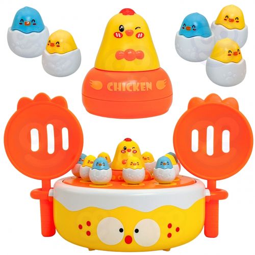 WOOPIE Gra Zręcznościowa Łowienie Kurczaczków 4w1 Katapulta na Arena.pl