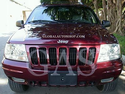Jeep Grand Cherokee - Chromowane Listwy Grill Chrom Atrapy Zderzaka Tuning zdjęcie 4