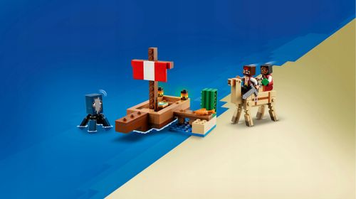 LEGO MINECRAFT 21259 Rejs statkiem pirackim na Arena.pl