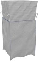 worek big-bag 90*90*170 cm biały, otwarty z kołnierzem - mg-300-0090