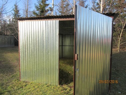 Garaż blaszany, blaszak 3x5 ocynkowany, garaż na wymiar, producent na Arena.pl